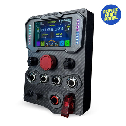 GTE Sim Racing Button Box with acrylic front panel