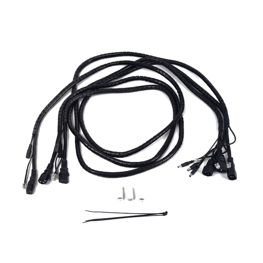 DOF Reality 3-Axis Cables Extension Set on a pure white background