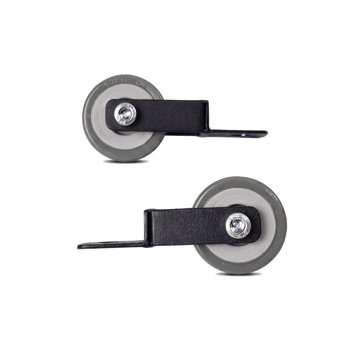 DOF Reality 3-Axis Transport Wheels on a pure white background
