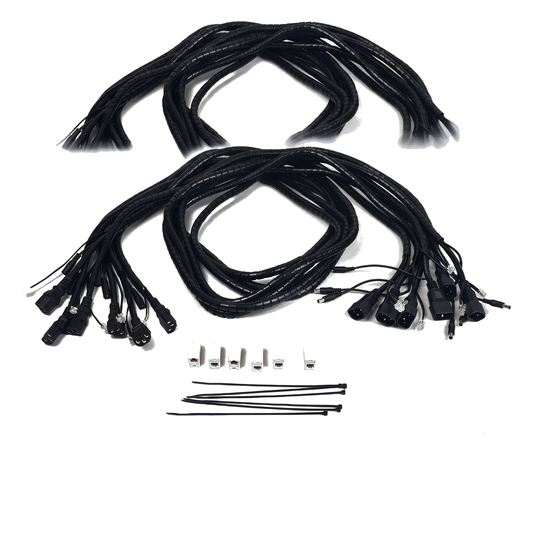 DOF Reality 6-Axis Cables Extension Set on a pure white background