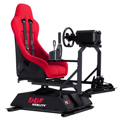 DOF Reality H3 (HERO 3) Motion Simulator on a pure white background
