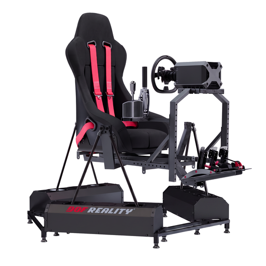 DOF Reality H6 (HERO 6) Motion Simulator on a pure white background