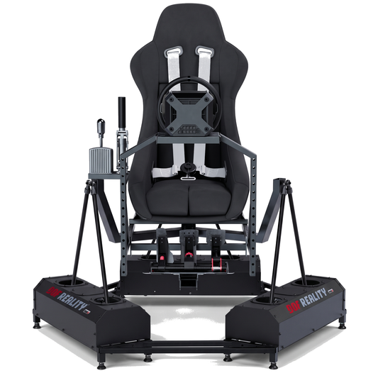 DOF Reality P6 (PRO 6) Motion Simulator on a pure white background