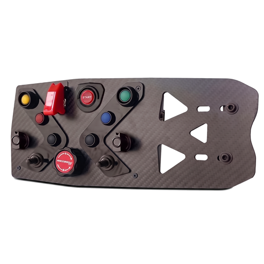GTS Button Box Panel for Direct Drive Wheelbases on a pure white background