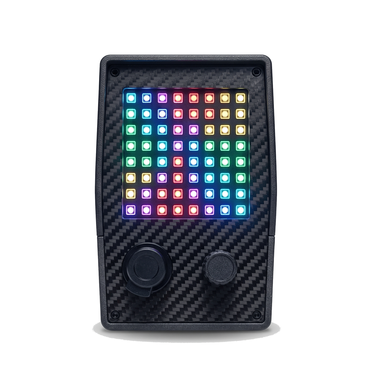 RaceFlag LED Display on a pure white background