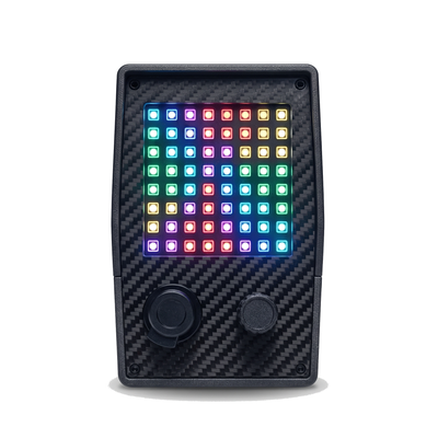 RaceFlag LED Display on a pure white background